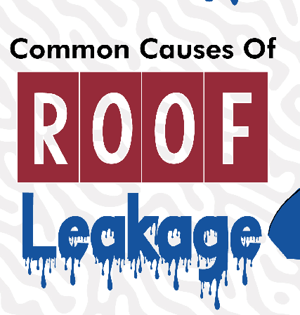 Common Causes Of Roof Leakage – Infograph